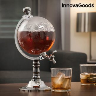 Луксозен диспенсър за напитки глобус InnovaGoods Globe Drinks