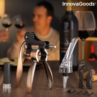 Комплект за вино от 5 части InnovaGoods Servin