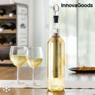 Охладител за вино с аератор InnovaGoods - уред за охлаждане на вино