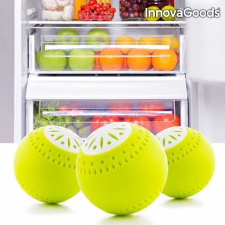 Топки за свежа храна за хладилник InnovaGoods Fridge Eco Balls - 3 броя