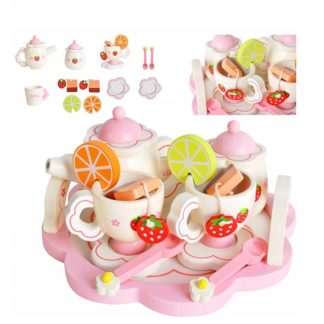 Детски комплект от чаши за чай с прибори