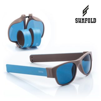 Сгъваеми слънчеви очила Sunfold AC3 - полароид, сини и сиви