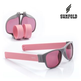 Сгъваеми слънчеви очила Sunfold PA1 - полароид, розови