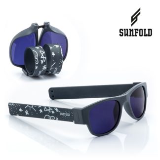 Сгъваеми слънчеви очила Sunfold TR1 - полароид, черни и бели