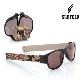 Сгъваеми слънчеви очила Sunfold TR6 - полароид, черни и кафяви