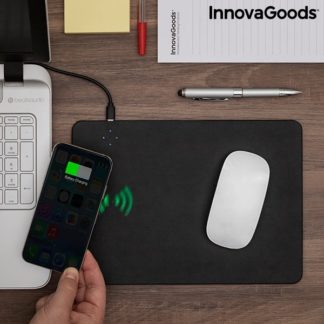 Безжично зарядно за телефон подложка за мишка InnovaGoods Padwer 1