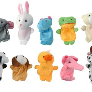 Кукли за пръсти с животни - 10 различни вида
