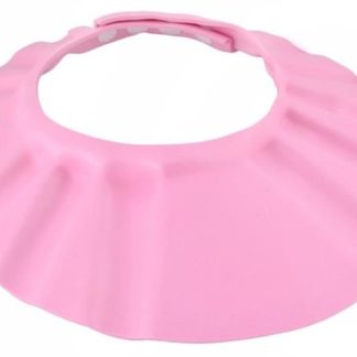 Бебешка шапка за къпане в розов цвят