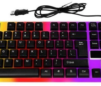 LED игрална клавиатура с модерен дизайн