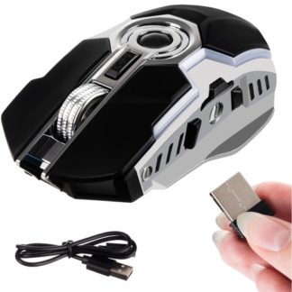 Безжична игрална мишка за геймъри с оптичен сензор