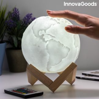 Безжична нощна лампа - планета Земя Worldy InnovaGoods
