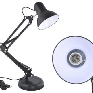 Настолна лампа за бюро в черен цвят