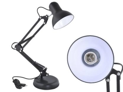 Настолна лампа за бюро в черен цвят